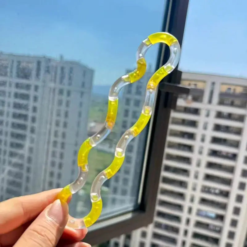 Tangle Sensory Fidget Toy For Kids Adults Autism Special Needs Stress Relief Anxiety Reducer Hand Therapy Toy Gifts