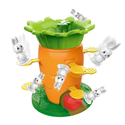 NEW Kids Carrot Balance Tree Focus Balance Training Children's Toys Folding Tower Game Series Parent Interactive Christmas Gift