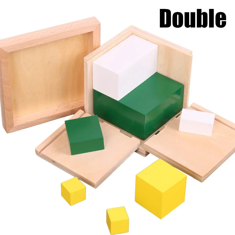 Montessori Math Teaching Binomial Trinomial Kids Wooden Toys Sensory Play Math Learning Toys For Kids 3+ Years Old Educational