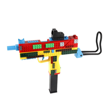 Creative Assembled Building Block Model Assembly Bricks Kit Kids Outdoor Play Game Accessory Interactive Toy