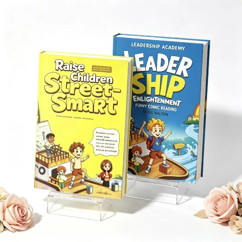 Leadership Enlightenment Funny Comic Reading Book for Kids Leadership Academy Educational Storybook for Children.689.