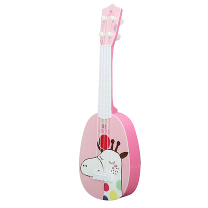 Guitar Musical Kids Ukulele Guitar Toys Enlightenment Musical Instrument Early Education for Children Gift