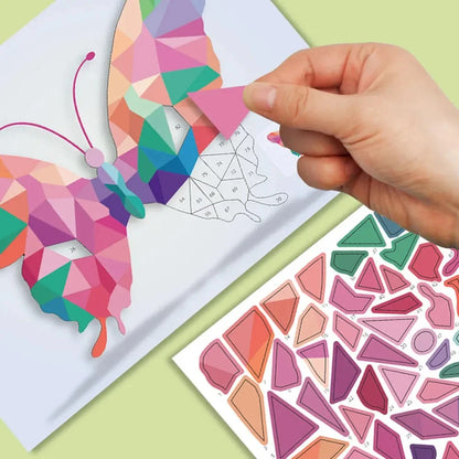 Kids 3D Animal Jigsaw Puzzle Stickers DIY Handmade Creative Collage Art Set With Self-Adhesive Paper Back To School Gifts ﻿