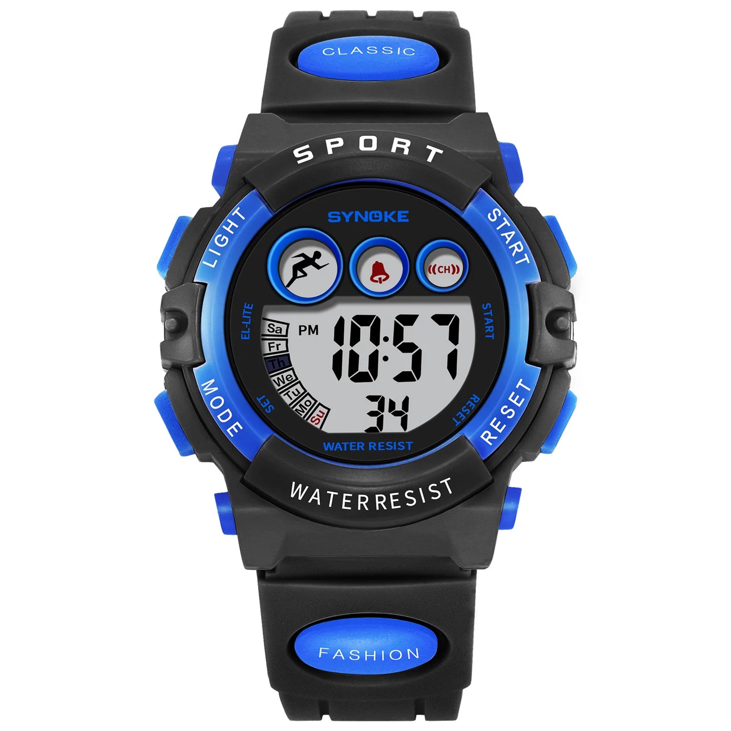 Digital Watch for Kids, Waterproof LED Lights Luminous Watches, Children Wristwatch Boys Students Electronic Wrist Watch
