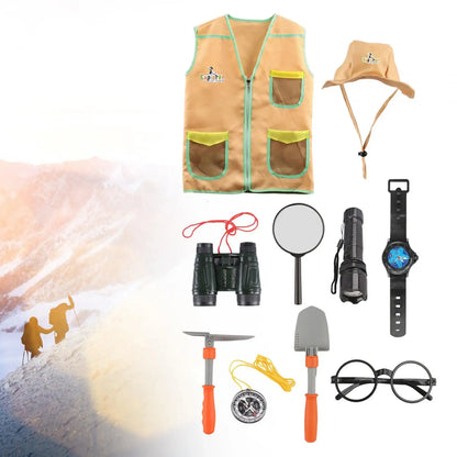 Outdoor Adventure Kits, Kids Dress up, Kids Explorer Costume Set for Boys and Girls, Kids Adventure Kits