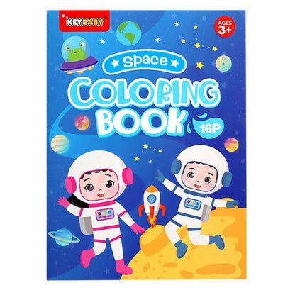 Children's Drawing and Coloring Book Give Baby Free Creative Space Play Imagination Puzzle Book Children's Montessori Toys Gift