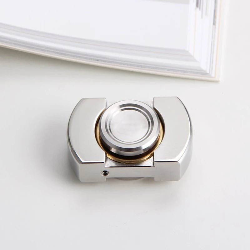 Pocket EDC Fidget Toy Autism Sensory Toys ADHD Hand Spinner Anxiety Stress Relief Gifts Stainless Steel Metal Decompression