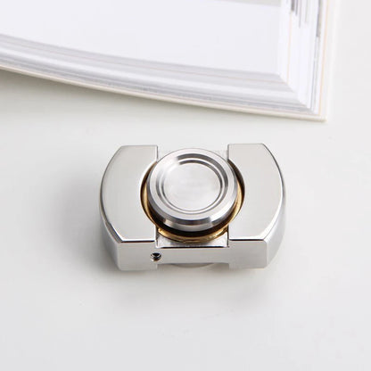 Pocket EDC Fidget Toy Autism Sensory Toys ADHD Hand Spinner Anxiety Stress Relief Gifts Stainless Steel Metal Decompression