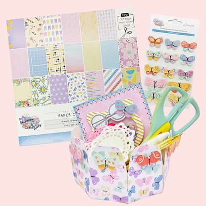 Creative Path Value Pack Scrapbooking Supplies Kit Crafts Materials Set Journaling Accessories Cardmaking Decoration Lucky Box