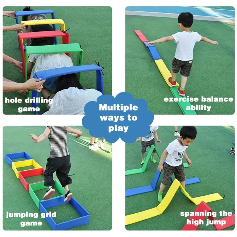 Kids Jumping Sensory Integration Training Toys Parish Indoor And Outdoor Sports Parties Social Games Tactile Montessori Games