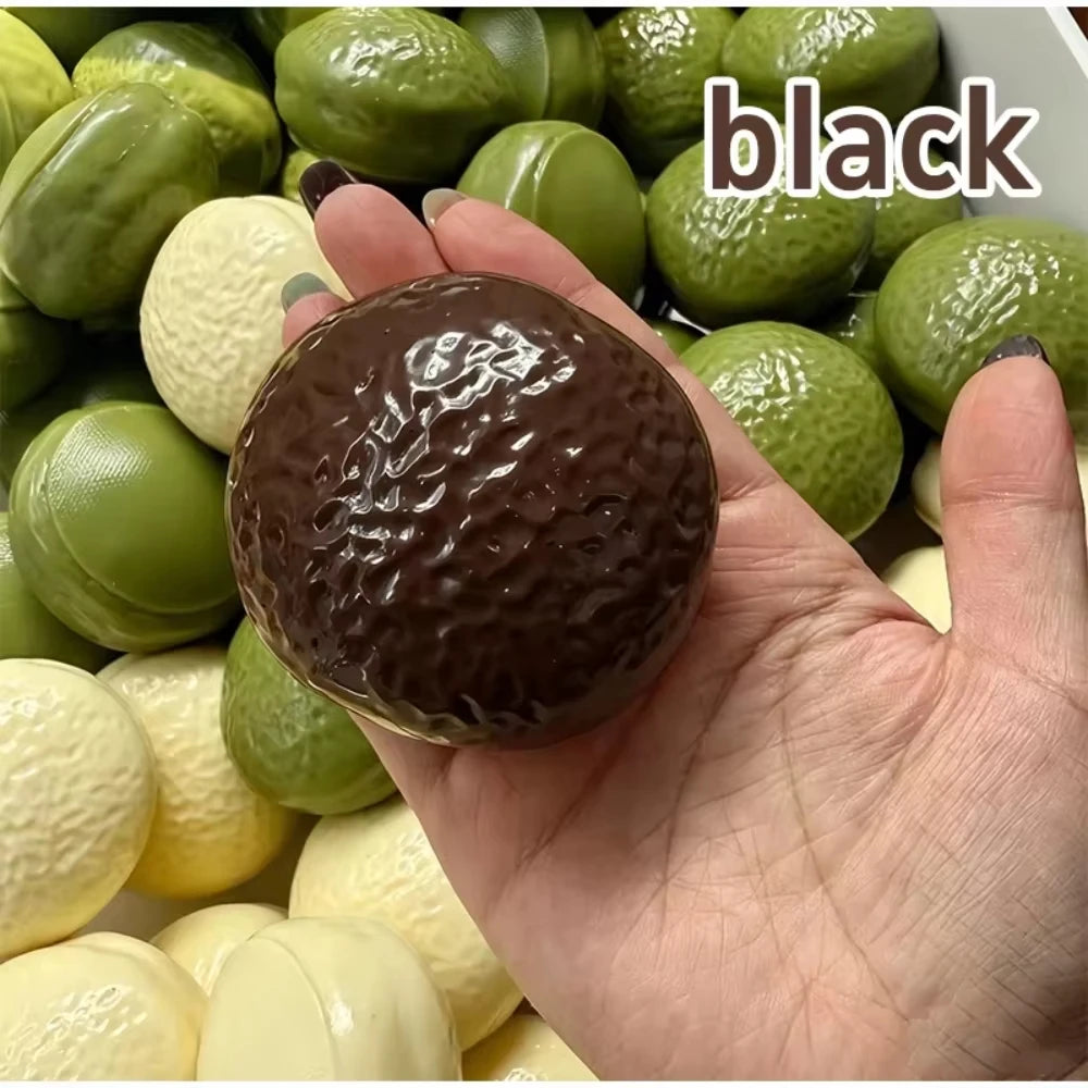 Creative Choco Pie Squishy Stress Ball Toys Soft Building Block Filling Squeeze Fidget Toy Adults ASMR Sensory Anti Stress Toys