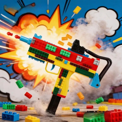 Creative Building Block Toy Set, Hands-On Assembly Model for Indoor & Outdoor Play