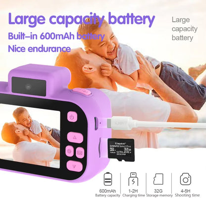 Children Camera 4000W Pixels 1080P HD Screen Dual Cameras Kids Electric Toys For Baby Camara Foto Infantil Children's Gifts