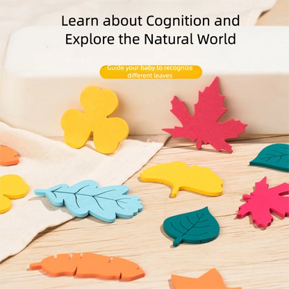 Children's Creative Leaf Building Blocks, baby Concentration Training Games, Early Childhood Educational Toys