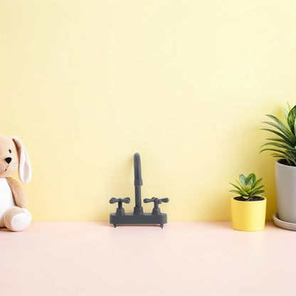 Play Kitchen Faucet Replacement - Realistic Pretend Sink Tap for Kids - Encourages Role Play Creativity Life Skills Learning