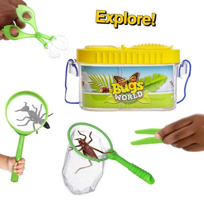 Kids Explorer Kit, Outdoor Adventure Camping Kit & Bug Catcher Kit, Educational Nature Exploration Toys Gift For Boys & Girls