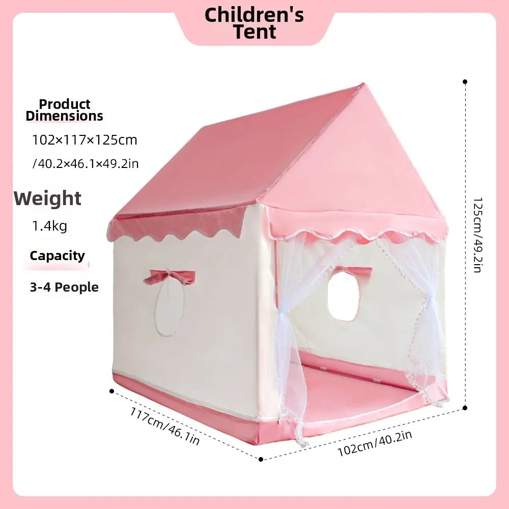 Kids Play Tent Foldable Pop Up Playhouse Indoor Outdoor Portable Children Game House Toy for Boys Girls Birthday Gift