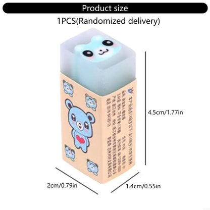 Creative Pencil Erasers Lovely Eraser Fruit Erasers School Supplies for Kids 896C