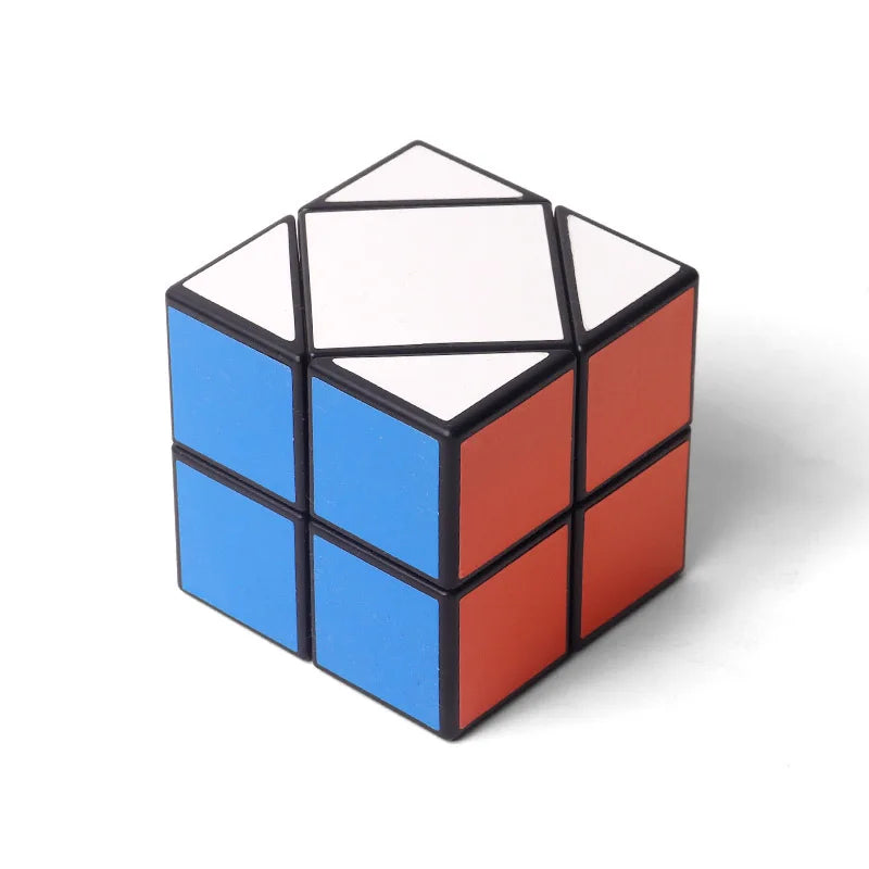 Domino Skewb Speed Cubes 2x2x2 Sensory Quiet Fidget Toys for Autism ADHD Anxiety Kids Teens Boys Girls Educational Gifts
