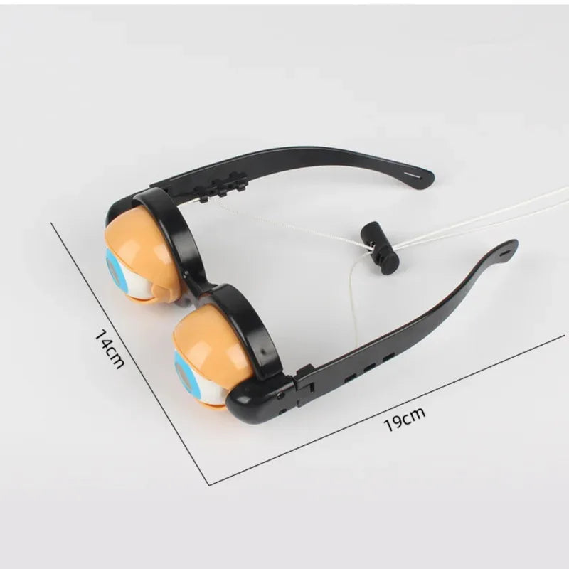 Creative Kids' Prank Toy Glasses - Funny Plastic Crazy Eyes, Great for Parties & Christmas/Birthday Gifts