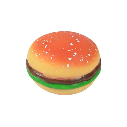 Squishy Hamburger Stress Ball Autism Sensory Toy Stress & Anxiety Relief  Toys Pinch Decompression Toy for Adult