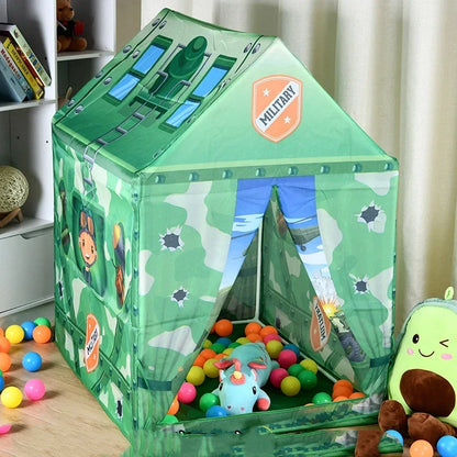 Children Play Tent Cute Small House Design Crawling Toy Multifunctional Playhouse For Boy Girl Parent Child Daily Interaction