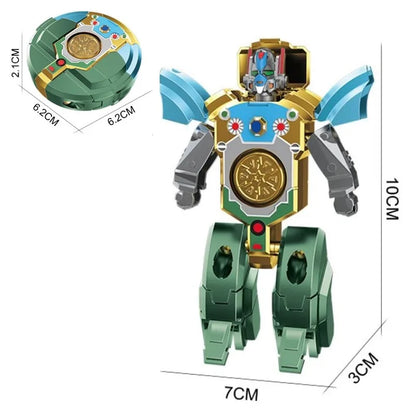 Creative Robot Transformation Fidget Spinner Hand Spinner Toys Antistress Stress Relief Adult Sensory Toys for Kids Gift