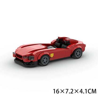Creative Racing Series Building Blocks Toy Luxury Sports Car Model Building Set for Kids Educational Block Toy Birthday Gifts
