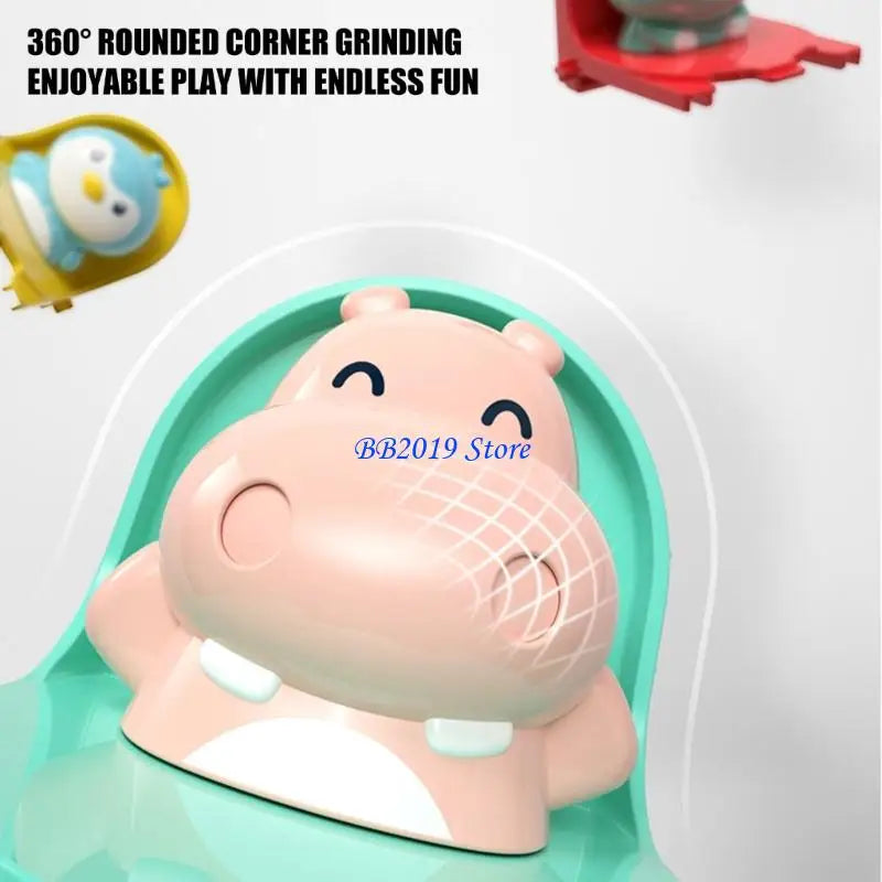 Q0KB Creative Popup Activity Box Learning Toy For Toddler Safe Interactive Play Color Matching Fine Motor Skill Exercise Toy