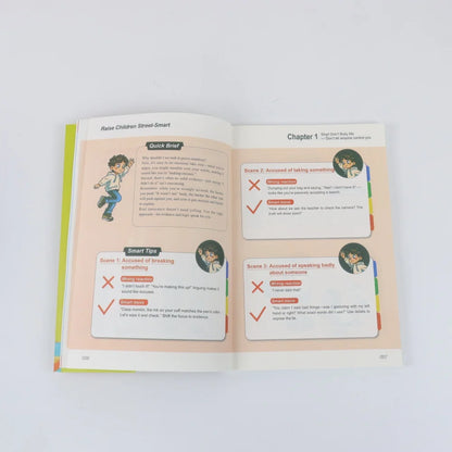 Raise Children Street Smart 'Children's Life Thinking Enlightenment Picture Book, cartoon Illustrations Are Easy to Understand