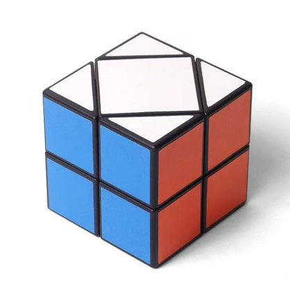 Domino Skewb Speed Cubes 2x2x2 Sensory Quiet Fidget Toys for Autism ADHD Anxiety Kids Teens Boys Girls Educational Gifts