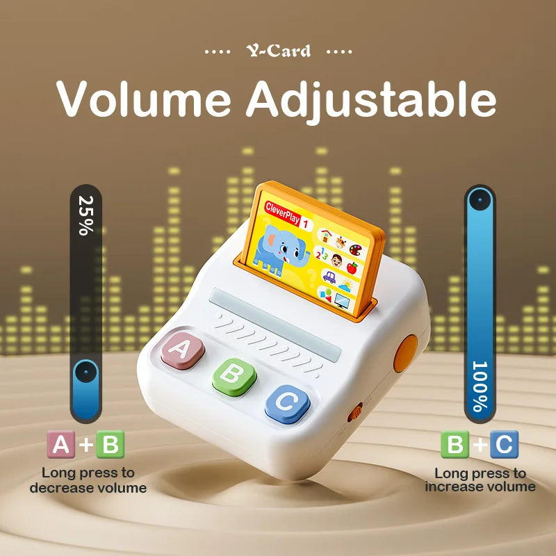 Children's Educational Learning Machine Early Enlightenment Intelligence Toy Desktop Answering Machine with Thinking & Judgment