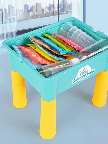 Kids Science Laboratory Teaching Aids Toys Kit Educational Toys For Children Chemical Tools Table STEM Toys Funny Learning Toy