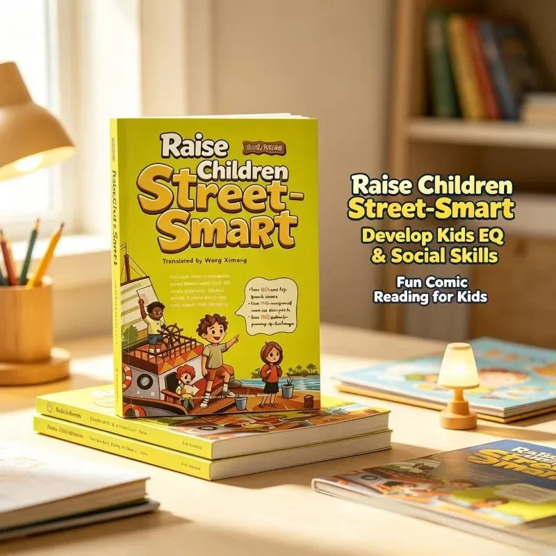 Children's Comic Book Set, Leadership Enlightenment, Emotional Intelligence and Social Training, 10000 Why Science Encyclopedias