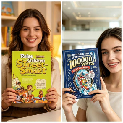 Children's Comic Book Set, Leadership Enlightenment, Emotional Intelligence and Social Training, 10000 Why Science Encyclopedias