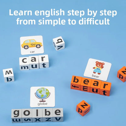 Educational Toys for Children to Learn English Vocabulary; Early Learning Tools for English Language Development.