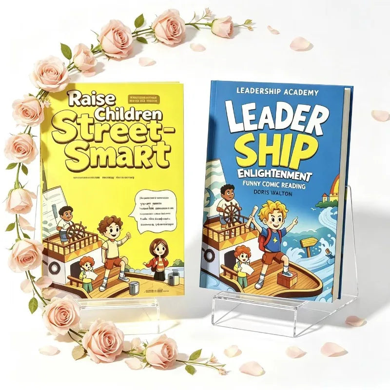 Leadership Enlightenment Funny Comic Reading Book for Kids Leadership Academy Educational Storybook for Children.689.