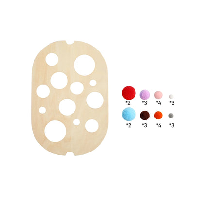 Montessori Sensory Tray Board Game,Early Educational Toys for Children Fine Motor skill Training Toys Sort Sensory Baby Toy Gift