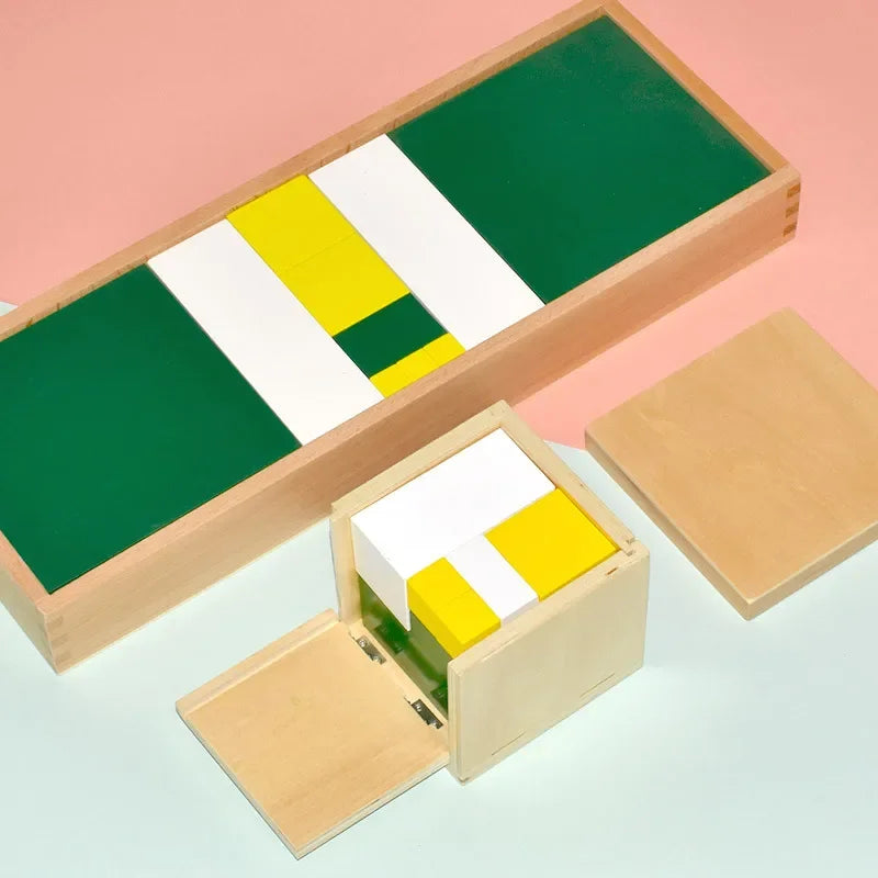 Montessori Math Teaching Binomial Trinomial Kids Wooden Toys Sensory Play Math Learning Toys For Kids 3+ Years Old Educational