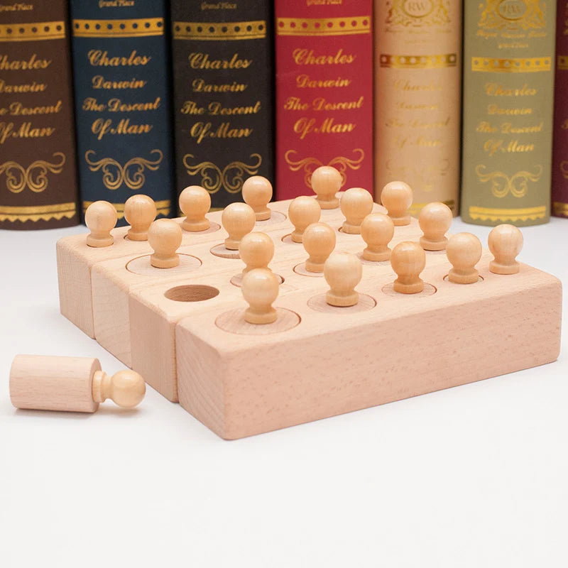 Montessori Kids Sensory Math Toy Development Sensory Toys Hand-eye Coordination for Kids 3 Years Old and Up Gifts for Children