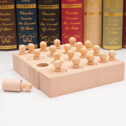 Montessori Kids Sensory Math Toy Development Sensory Toys Hand-eye Coordination for Kids 3 Years Old and Up Gifts for Children