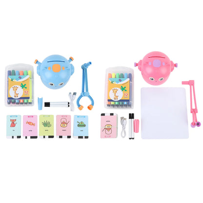 Drawing Robot for Kids Interactive Educational Self Drawing Robot Art Artist Painting Learning Toy