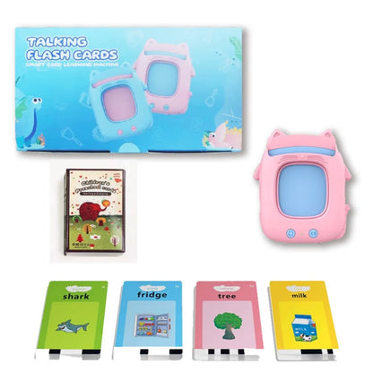 Early Educational Electronic Cards Book Language Learning 224 Objects English Flashcards Animals 112 Cards Talking Flash Cards
