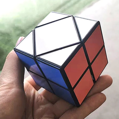 Domino Skewb Speed Cubes 2x2x2 Sensory Quiet Fidget Toys for Autism ADHD Anxiety Kids Teens Boys Girls Educational Gifts