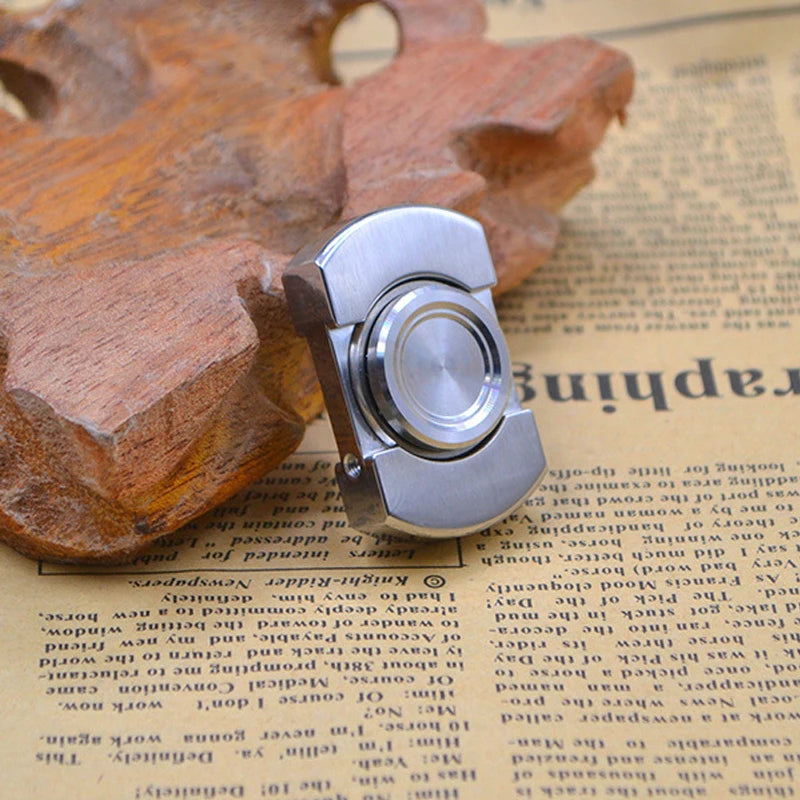 Pocket EDC Fidget Toy Autism Sensory Toys ADHD Hand Spinner Anxiety Stress Relief Gifts Stainless Steel Metal Decompression