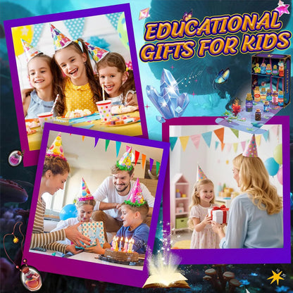 Kids Science Experiment Kit DIY Magic Potion Toy Set Colorful Box Educational Chemical Experiments for Children