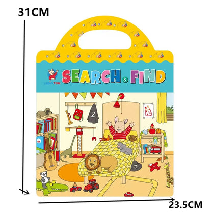 Hot New Children Scene Stickers DIY Hand-on Puzzle Sticker Books Reusable Cartoon Animal Learning Cognition Toys for Kids Gift