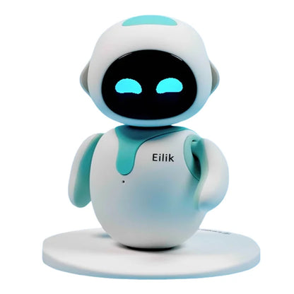 Eilik AI Smart Robot with Emotional Interaction Cute Blue/Pink Multiple Modes Electronic Automation Gift for Vocal Fun,in stock