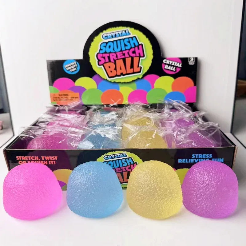 Squishy Candy Balls Autism Sensory Toys blind box Stress & Anxiety Relief Toys Soft,Skin Friendly Durable Party for Adult Gift