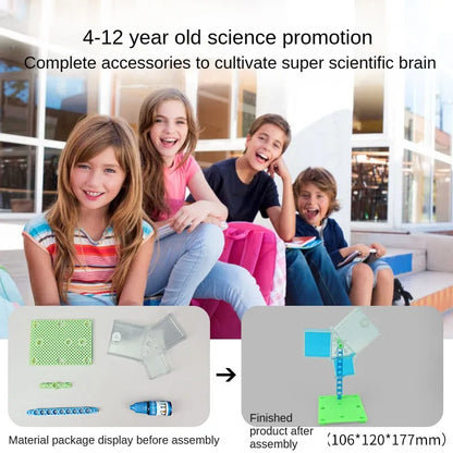 Montessori Pythagorean Theorem Demonstration Experiment Set Mathematics Model Education Aid DIY for Boy Girl Kids Toys Gifts